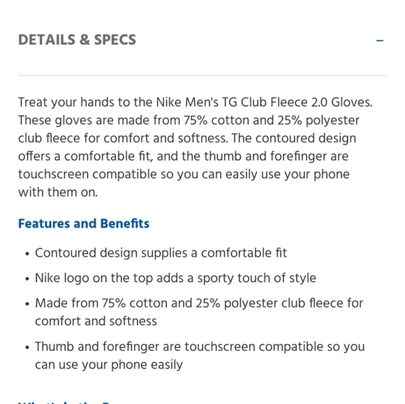 NWT Men's Nike Club Fleece Headband & Gloves Pack - Picture 10 of 11